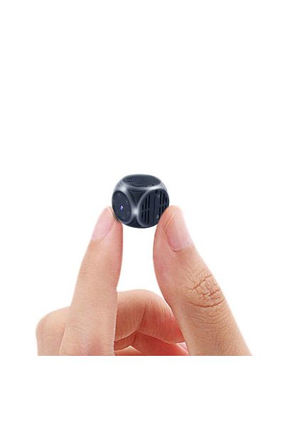 Spionescu Mini magnetic hidden camera, Full HD, night vision, 140° angle