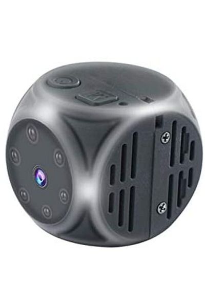 Spionescu Mini magnetic hidden camera, Full HD, night vision, 140° angle