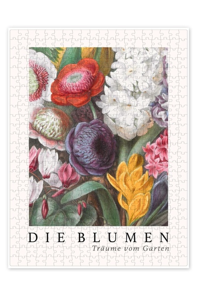 Jeronkarji Albüm Vilmorin, Çiçekler I (Almanca) 500 Parça Puzzle Yapboz Mutfa...