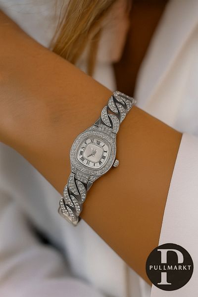 pullmarkt Full Stone Detailed - Women's Wristwatch