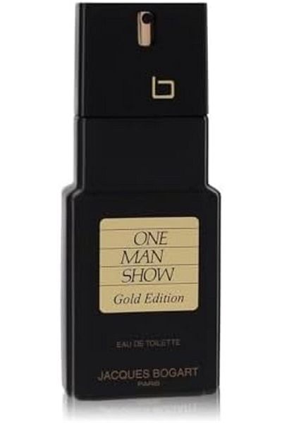 Jacques Bogart Eau de Toilette One Man Show for Men, Gold Edition 3.4 oz / 100 ml