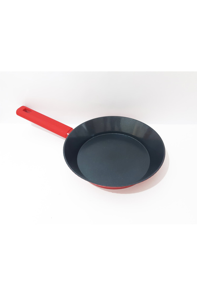 renkli çiçekler مقلاة غير لاصقة بقاعدة تحريضية مقاس 28 سم، مقلاة طهي عميقة