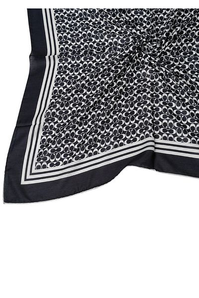 mim eşarp Φουλάρι Işıl İpek C Σχέδιο Μάλλινο Voile 90x90 cm