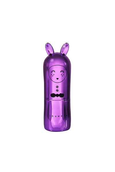 Inuwet Glitter lip balm for kids, Purple, with blackcurrant scent, Inuwet, 3.5 gr