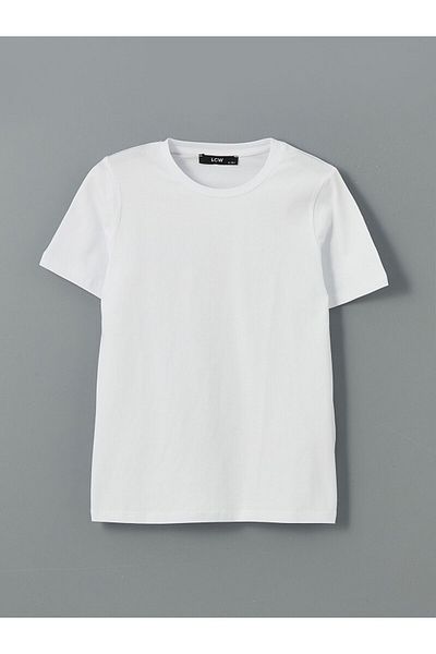 LC Waikiki Crew Neck Basic Boys' T-Shirt