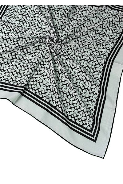 mim eşarp Φουλάρι Işıl İpek C Σχέδιο Μάλλινο Voile 90x90 cm