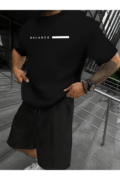 qubo sportswear & company qubo Unisex Oversize εμπριμέ βαμβακερό λαιμόκοψη κο...