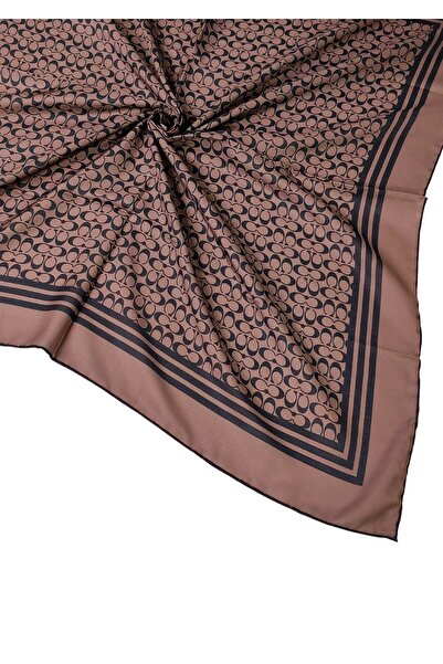 mim eşarp Eșarfă din voile de bumbac cu model Işıl İpek C 90x90 cm