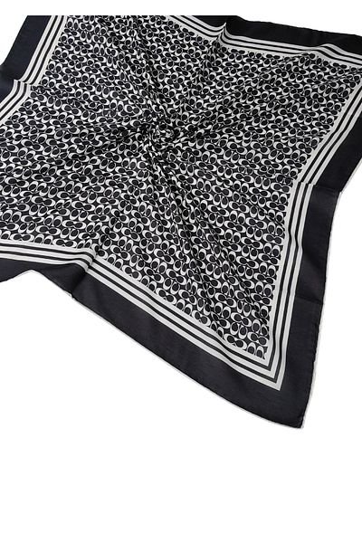 mim eşarp Φουλάρι Işıl İpek C Σχέδιο Μάλλινο Voile 90x90 cm