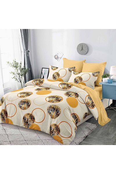 Pucioasa Double bed linen, Finet, Pucioasa, 6 pieces, Sheet 230x250 cm