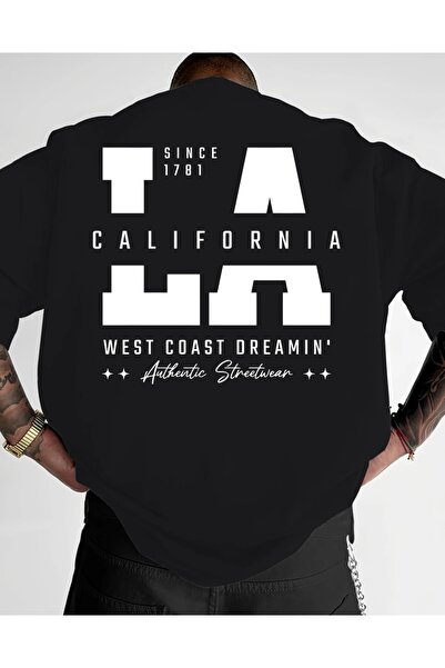 qubo sportswear & company qubo Unisex Oversize εμπριμέ βαμβακερό λαιμόκοψη κο...