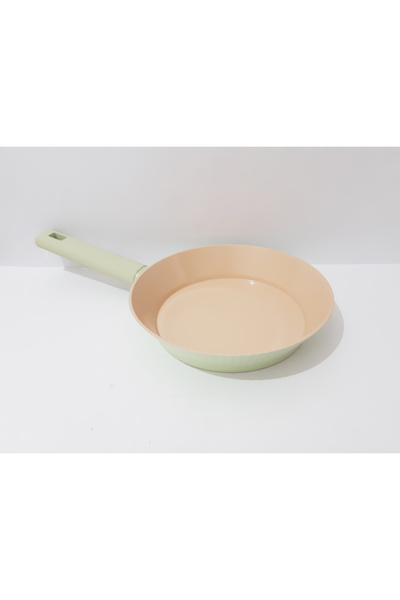 renkli çiçekler مقلاة مقاس 26 سم بقاعدة تحريضية غير لاصقة، مقلاة عميقة للطهي