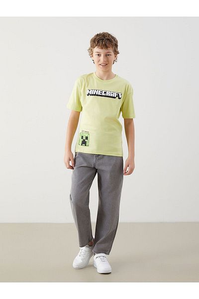 LC Waikiki Tricou pentru băiat cu decolteu rotund m imprimat