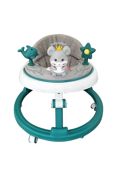 rexa Play Nation Premium Multi-Function 3 Adjustable Height Baby Walker with Toy