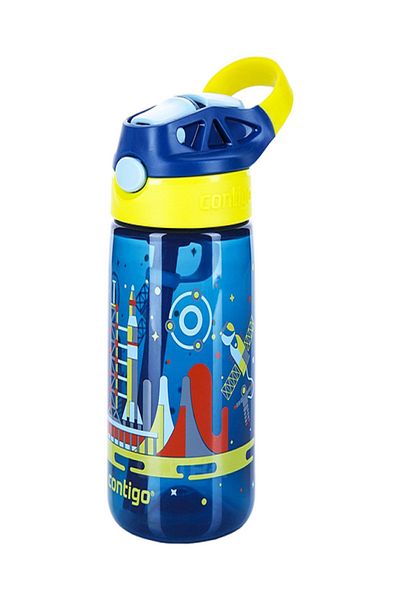 Contigo Flip Kids Water Bottle with Angled Straw
