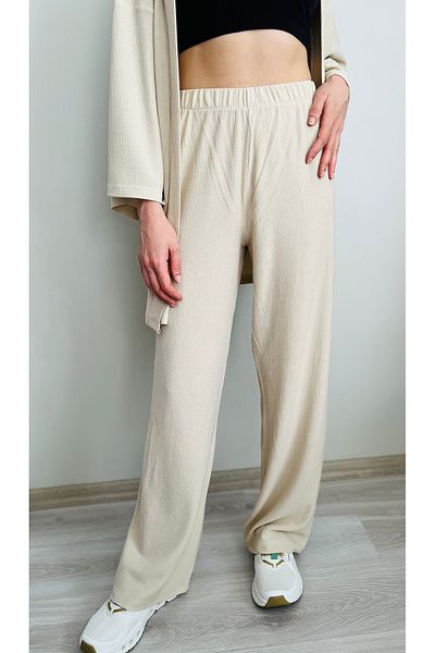 VOL High Waist, Wide Cut, Wide Leg, Lycra Wrap Fabric Palazzo Pants