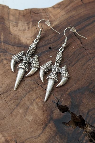 cheetah quality Claw Special Design Men's Earring