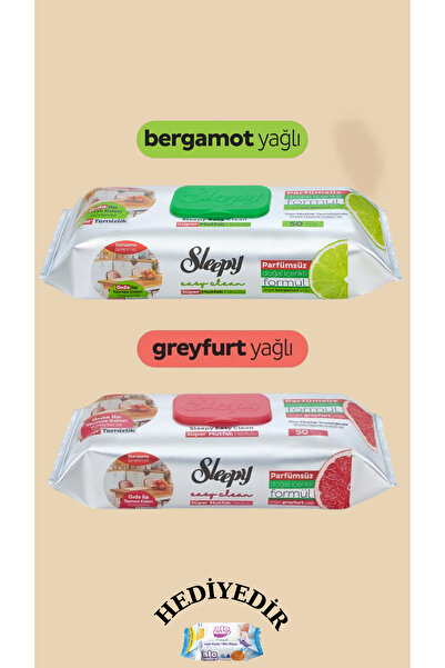 Sleepy Easy Clean Mutfak Havlusu&mendili Yüzey Temizlik ÇEŞİT008