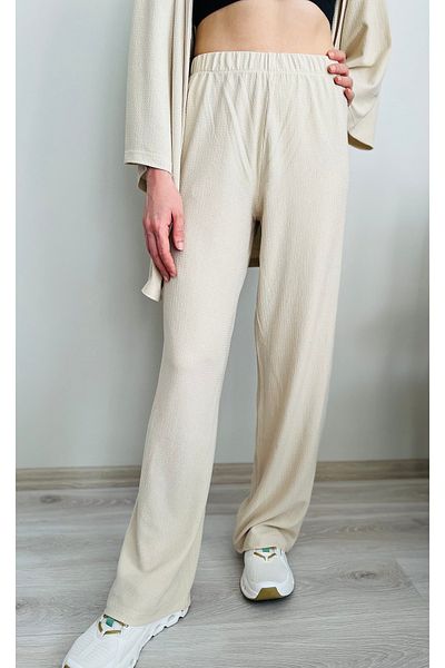 VOL High Waist, Wide Cut, Wide Leg, Lycra Wrap Fabric Palazzo Pants