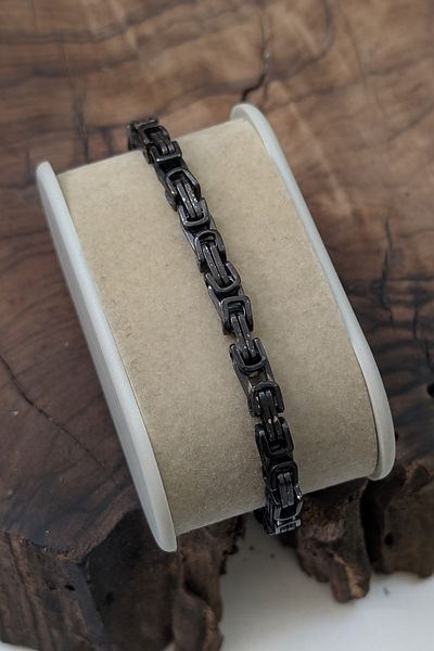 cheetah quality Stainless Steel Chain Men's Bracelet