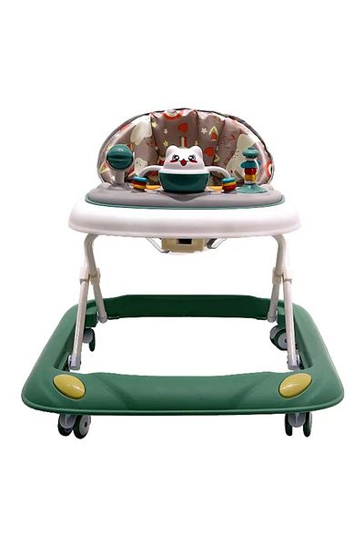 rexa Foldable Baby Walker with Plastic Frame and Seat Kids Sit