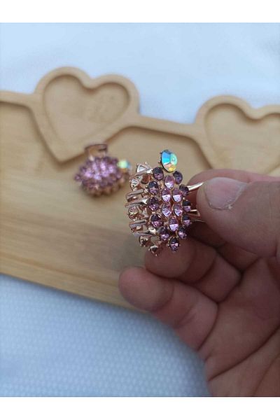 JHTshop 2-Piece Stone Latch Buckle Women* 2.5cm/ *2.5Cm*