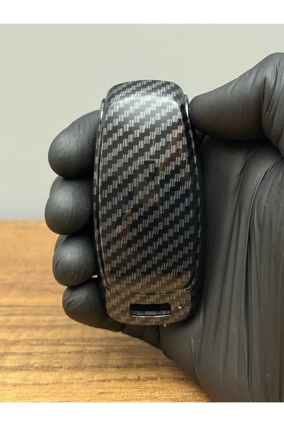 Luxe Aksesuarr Pentru Audi Smart A8L Q7 A6 A7 C8 E-TRON Carcasă nouă cu 3 butoane Carcasă de protecție pentru chei din fibră de carbon cu 3 butoane