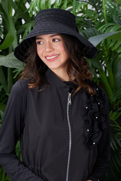 ladrans Hat Visor Black