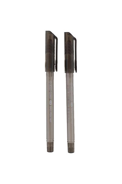 Roco 1427 Dry Ink Ballpoint Pens – Black Ink, 0.5 mm, Pack of 2