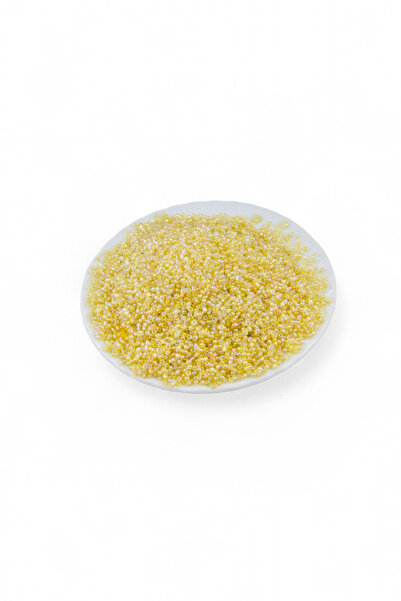 Serhat Aksesuar ve El İşçilik از جانجان أصفر (11/0) 2 ملم حبيبات رملية 100 جرام