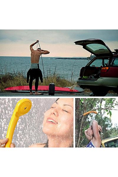 Generic Duș portabil, pompă, 3,5 l/min, pentru camping, drumeții, spălare auto sau animale, DC 12V