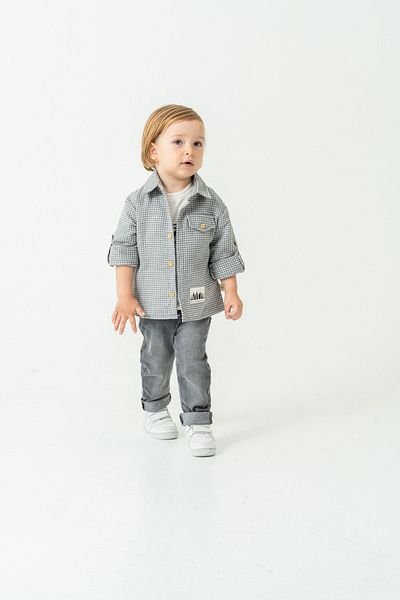 Pasur Bebe Baby Boy Foldable Shirt - Pants T-Shirt Triple Set