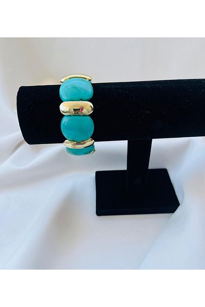 ESDE Stylish Design Bracelet with Colored Stones