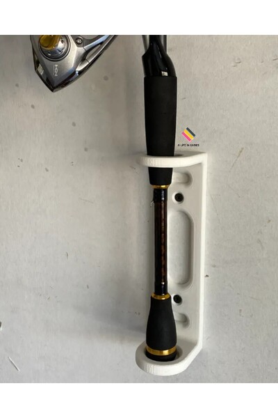 Fishing Rod Holder – Durable, Adjustable Fishing Attachment Compatible with Fishing Rod Set and Sets