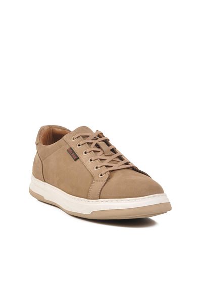 WALKWAY Sand Nubuck Genuine Leather Men's Sneaker 2516 m