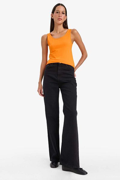 DeFacto Slim Fit Slim Fit Basic Plain Round Neck Undershirt I1059Az25Sm