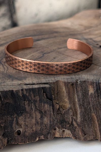 cheetah quality Men's Copper Bracelet Made by Viking Handcrafted