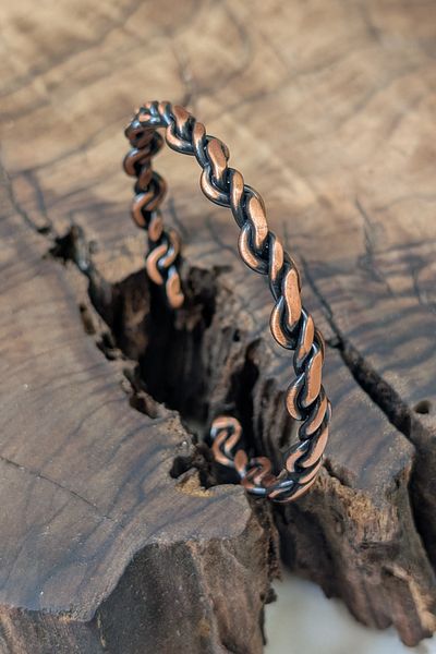 cheetah quality Men's Copper Bracelet Made by Viking Handcrafted