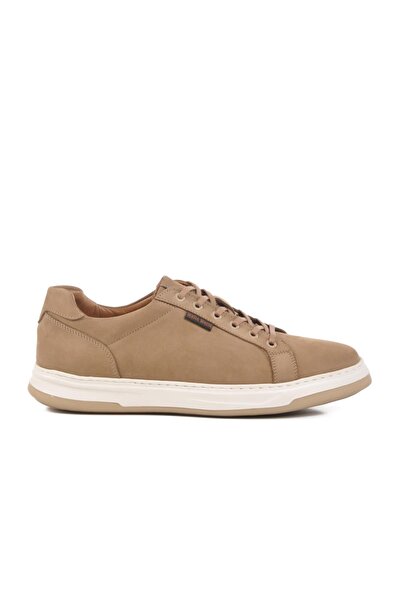 WALKWAY Sand Nubuck Genuine Leather Men's Sneaker 2516 m