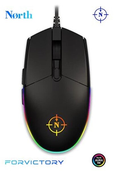 North فأرة ألعاب سلكية data-x789 Combat RGB