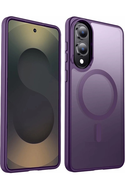 m.tk moveteck Samsung Galaxy S25 Edge Kılıf Kamera Çıkıntılı Magsafe Şarj Des...