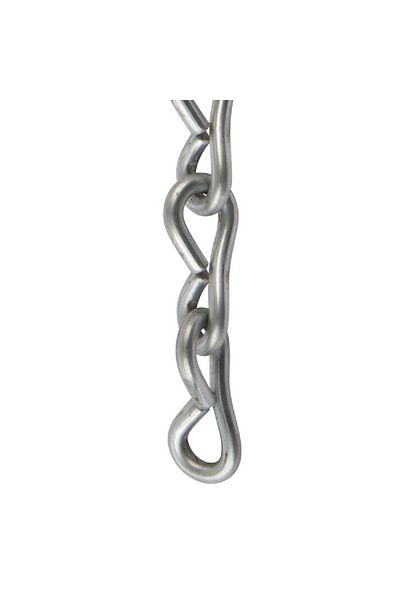 ACE Rust and Abrasion-Resistant Heavy-Duty Single Jack Chain Silver 76m (Sold per meter)