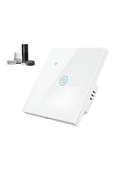 TAFASSELL Smart Wi-Fi Wall Light Switch by Tujafon, Compatible with Alexa and Google Home, Remote Control via
