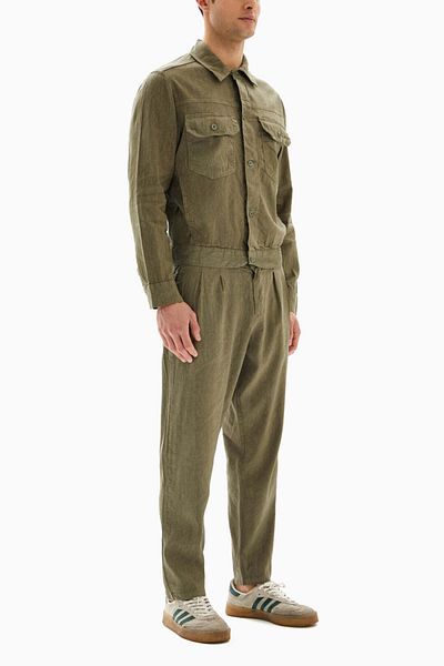 wecre8 Khaki Military Set of Shirt and Trousers By WECRE8