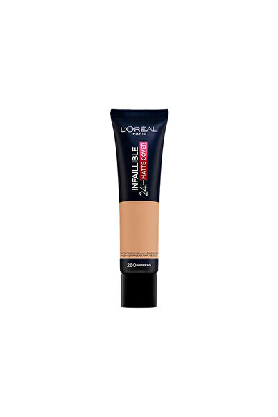 L'Oreal Paris L'Oreal Paris Infallible Matte Cover Foundation Golden Sun No. 260