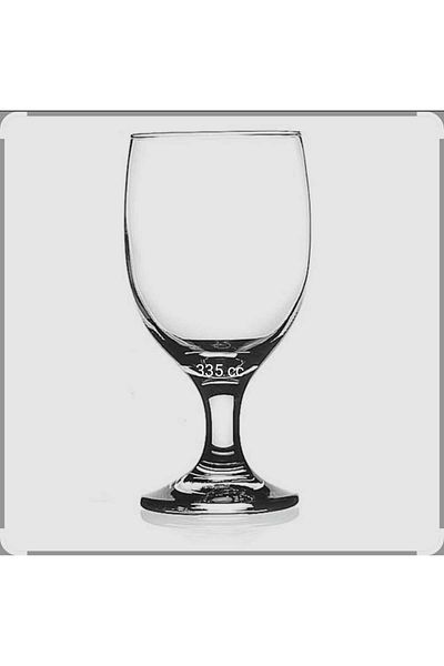 ORTAKÖY CENNETİ Pasabahce 44373 Rose Beer Glass 335 Cc