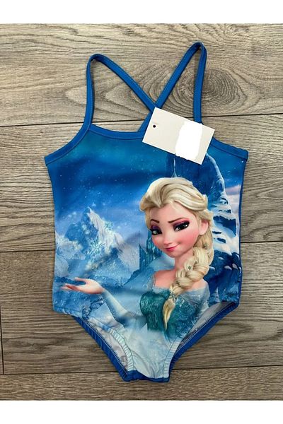 gnygiyim Costum de baie cu bretele pentru fetiță Elsa Motivat