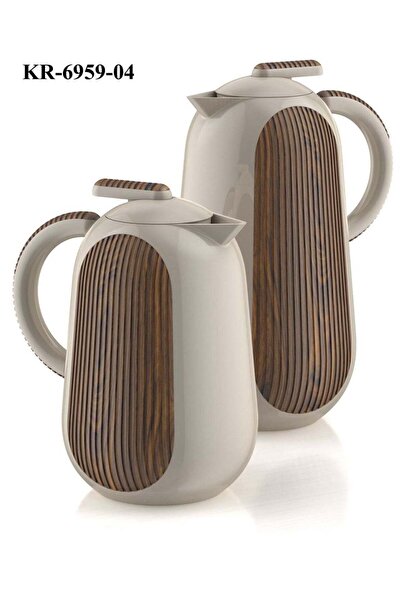 HOME MASTER طقم ترمس شاي KROOS سعة 1.5 لتر من هوم ماستر