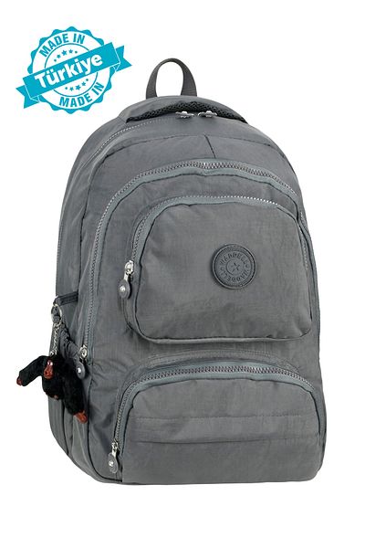 CANLOOR Waddell Gray Licensed Water Resistant Crinkle Unisex Daily Backpack-1002