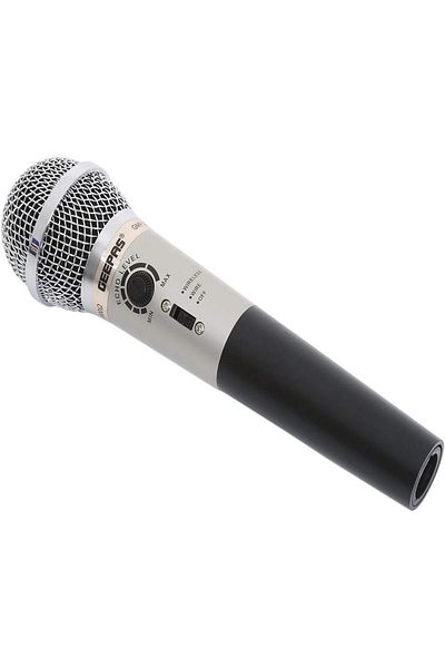 Geepas GMP3927 Wireless & Wired Echo Microphone – Black